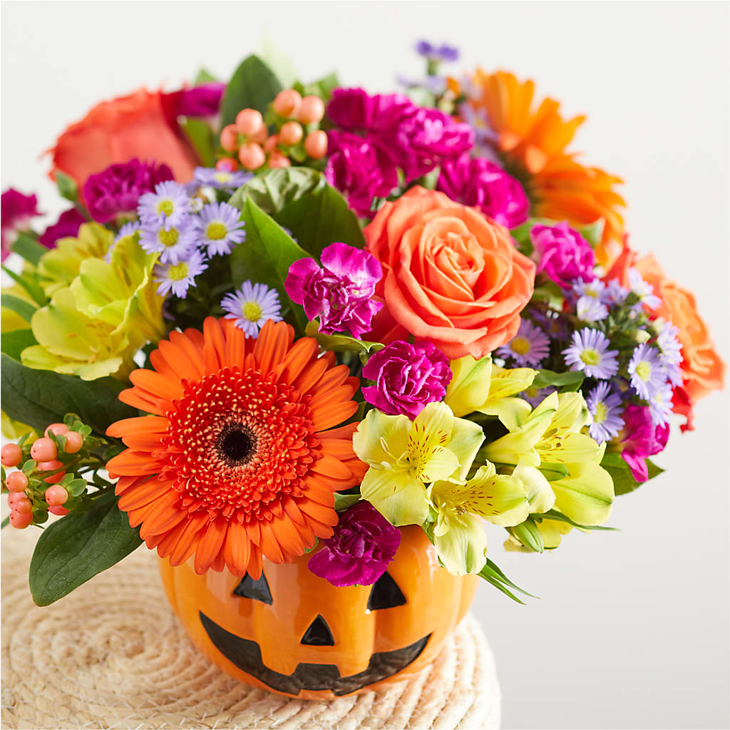 Tricks & Treats Pumpkin –  Village Florist, Richmond KY