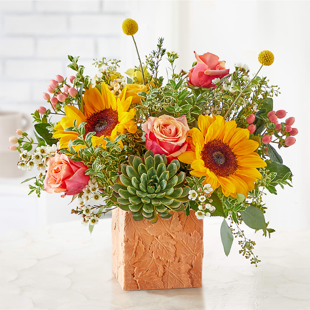 Sunflower Season Bouquet –  Village Florist, Richmond KY