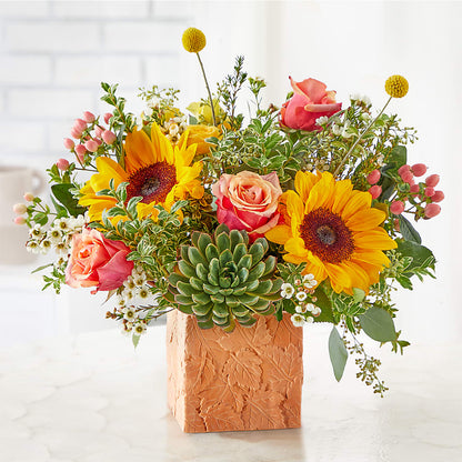 Sunflower Season Bouquet –  Village Florist, Richmond KY