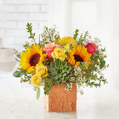 Sunflower Season Bouquet –  Village Florist, Richmond KY