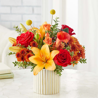 Scarlet Skies Bouquet –  Village Florist, Richmond KY