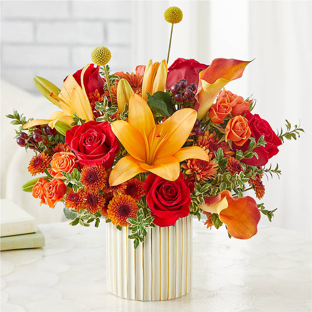 Scarlet Skies Bouquet –  Village Florist, Richmond KY