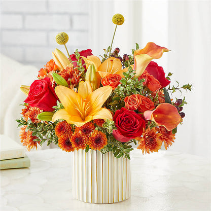Scarlet Skies Bouquet –  Village Florist, Richmond KY