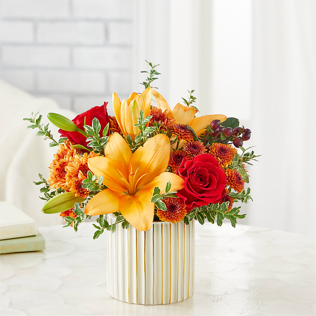 Scarlet Skies Bouquet –  Village Florist, Richmond KY