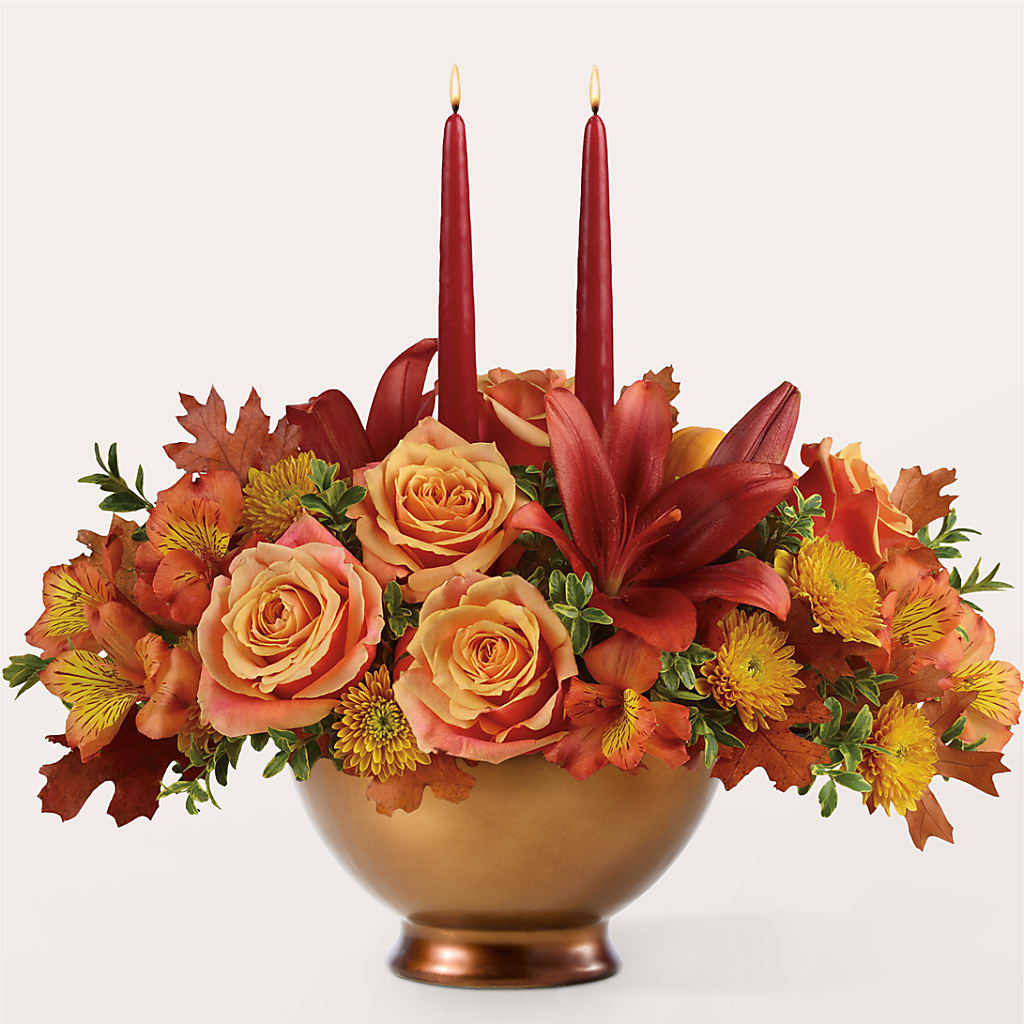 Harvest Table Centerpiece –  Village Florist, Richmond KY