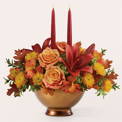 Harvest Table Centerpiece –  Village Florist, Richmond KY