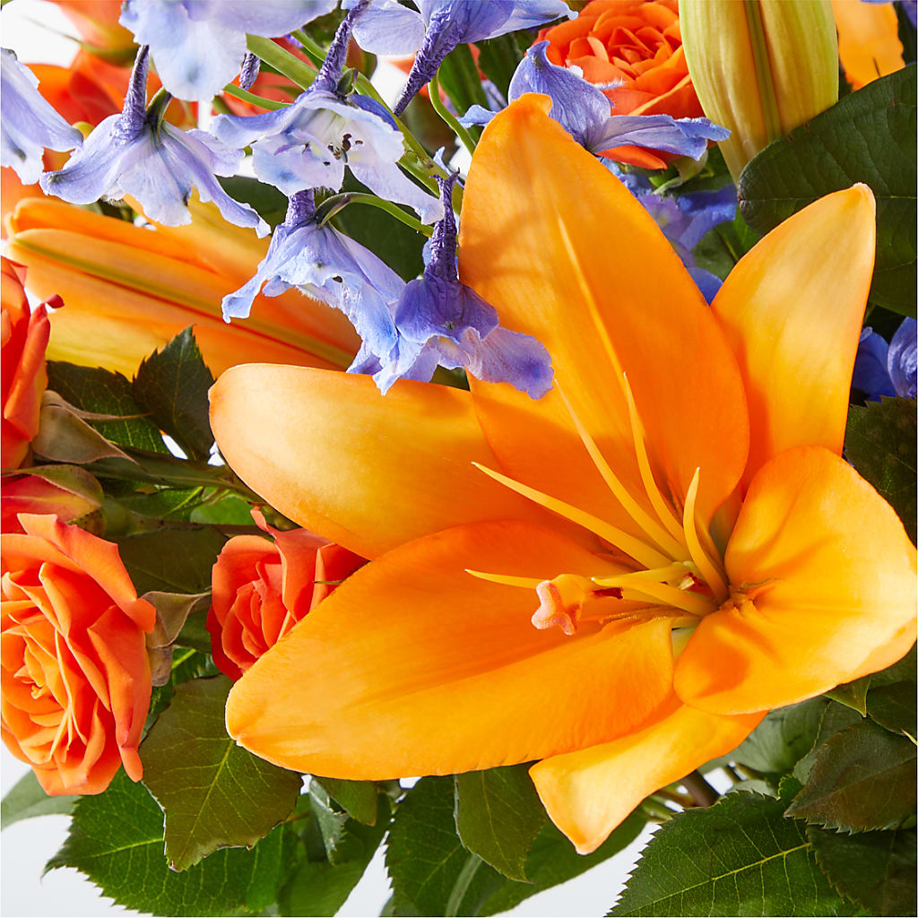 Radiant Citrus Bouquet –  Village Florist, Richmond KY