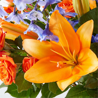 Radiant Citrus Bouquet –  Village Florist, Richmond KY