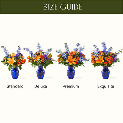 Radiant Citrus Bouquet –  Village Florist, Richmond KY