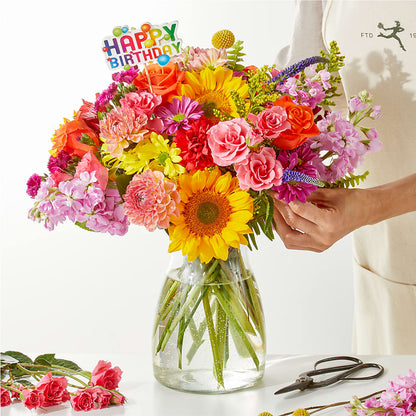 Cue the Confetti - A Florist Original –  Village Florist, Richmond KY