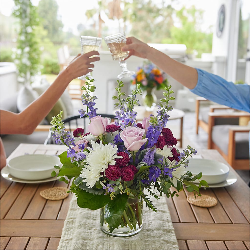 Violet Frost Bouquet –  Village Florist, Richmond KY