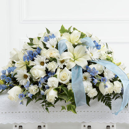Tender Treasure Casket Spray –  Village Florist, Richmond KY