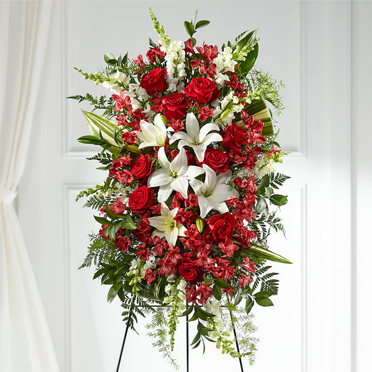 Everlasting Memory Standing Spray –  Village Florist, Richmond KY