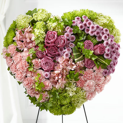 Heartwarming Standing Heart –  Village Florist, Richmond KY