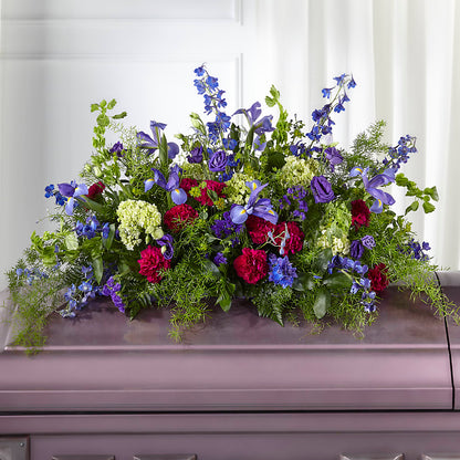 Always Treasured Casket Spray –  Village Florist, Richmond KY