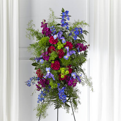 Heavenly Skies Standing Spray –  Village Florist, Richmond KY