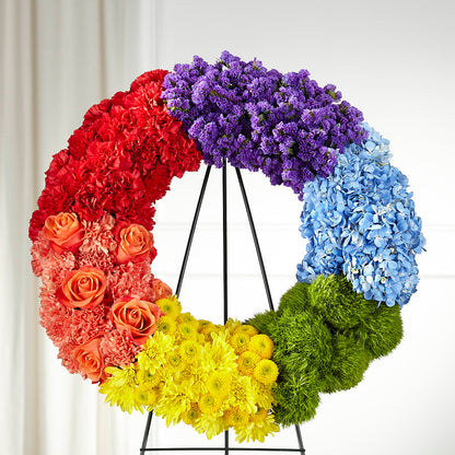Circle of Love Wreath –  Village Florist, Richmond KY