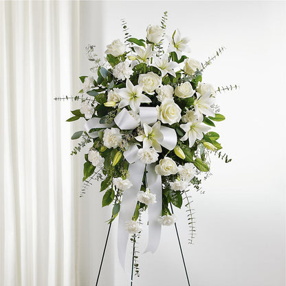 With Care Standing Spray –  Village Florist, Richmond KY