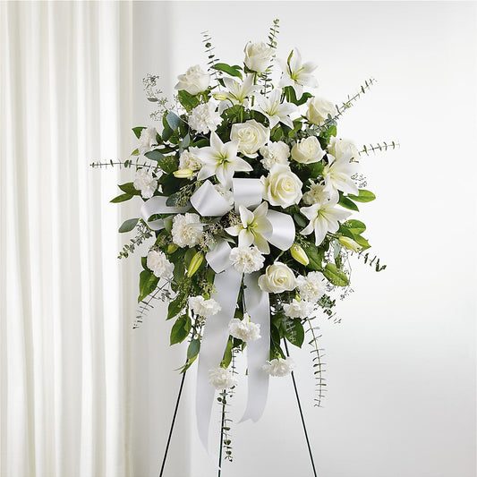 With Care Standing Spray –  Village Florist, Richmond KY