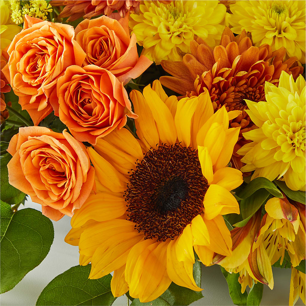 Autumn Harmony Centerpiece –  Village Florist, Richmond KY