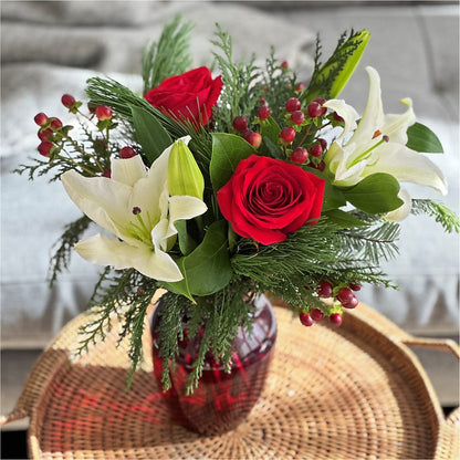 Evergreen Delight Bouquet –  Village Florist, Richmond KY