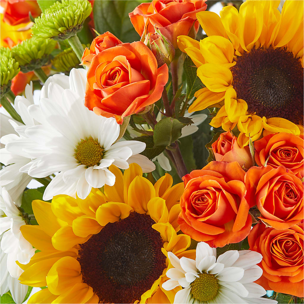 Sun-drenched Blooms Bouquet –  Village Florist, Richmond KY