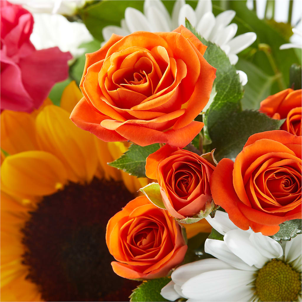 Sun-drenched Blooms Bouquet –  Village Florist, Richmond KY