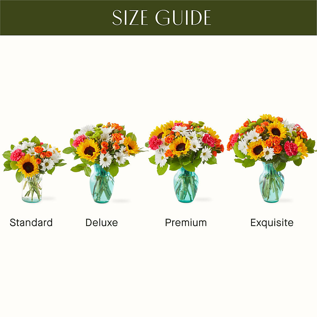 Sun-drenched Blooms Bouquet –  Village Florist, Richmond KY