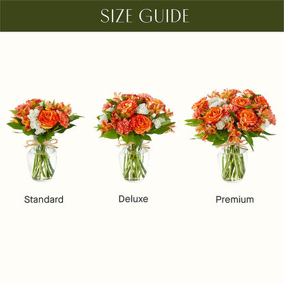 Apricot Glow Bouquet –  Village Florist, Richmond KY