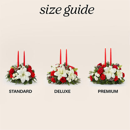 Seasonal Festivities Centerpiece –  Village Florist, Richmond KY