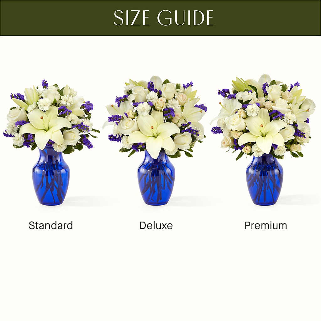 Sapphire Rush Bouquet –  Village Florist, Richmond KY