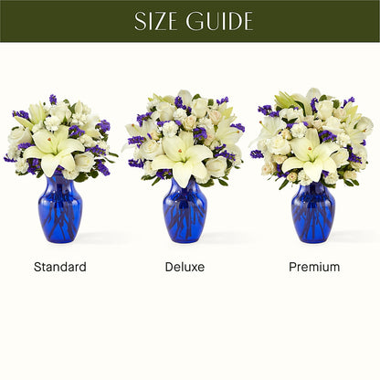 Sapphire Rush Bouquet –  Village Florist, Richmond KY