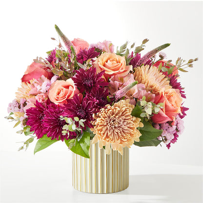 Berry Cobbler Bouquet with Ivory Vase –  Village Florist, Richmond KY