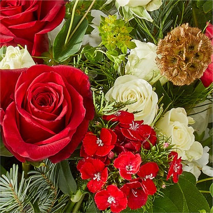 Deck the Halls Bouquet –  Village Florist, Richmond KY