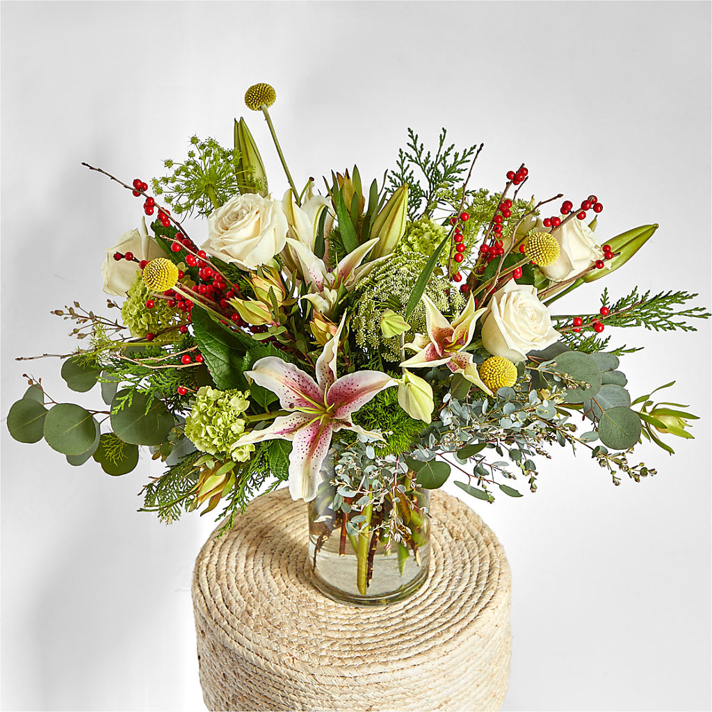 Berry & Bright Bouquet –  Village Florist, Richmond KY