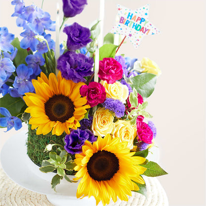 Star of the Day Floral Cake –  Village Florist, Richmond KY