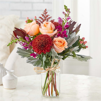 Moody Hues Bouquet –  Village Florist, Richmond KY