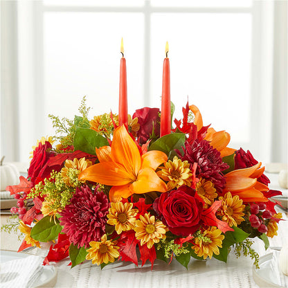 Autumn's Embrace Centerpiece –  Village Florist, Richmond KY
