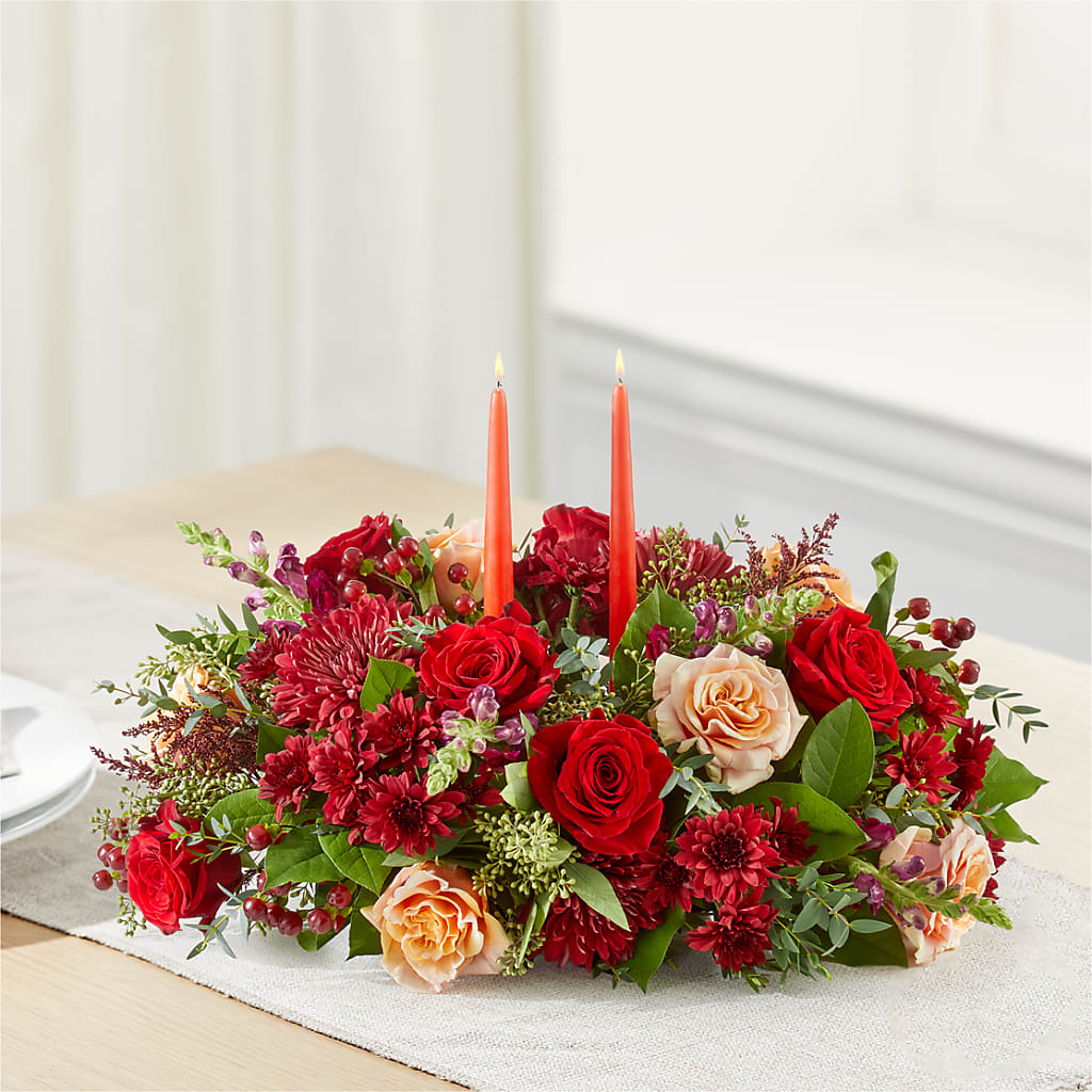 Most Thankful Centerpiece –  Village Florist, Richmond KY