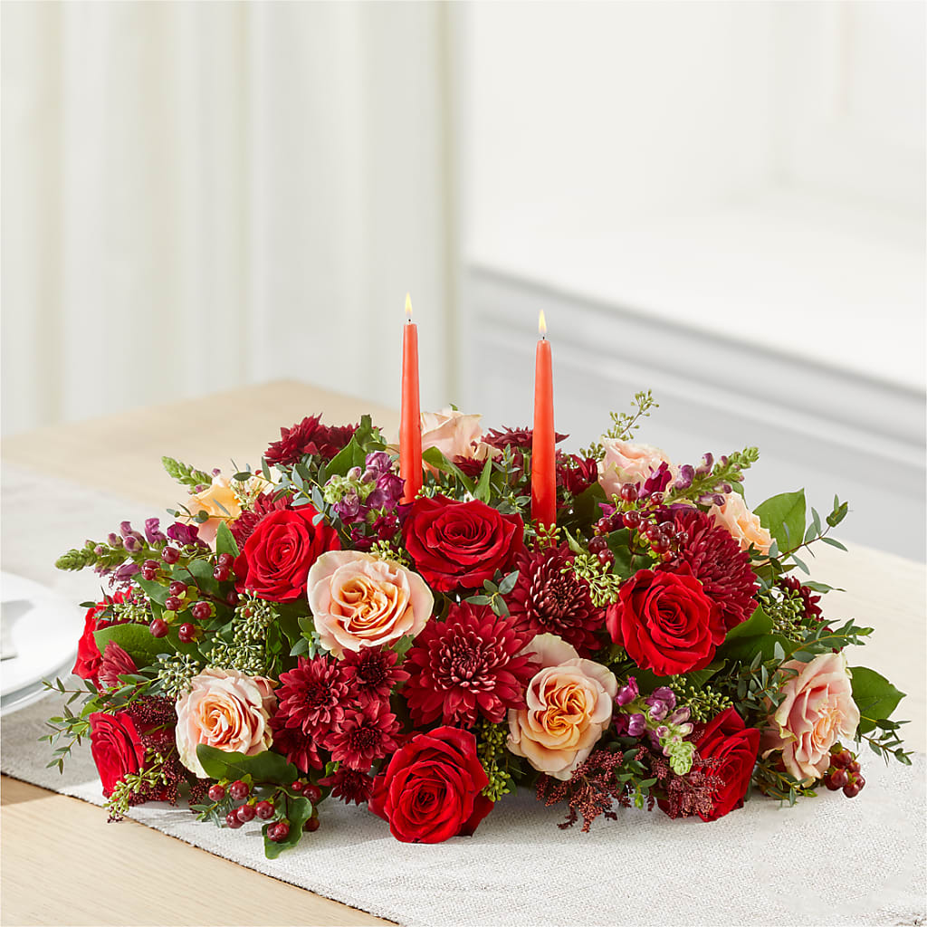 Most Thankful Centerpiece –  Village Florist, Richmond KY