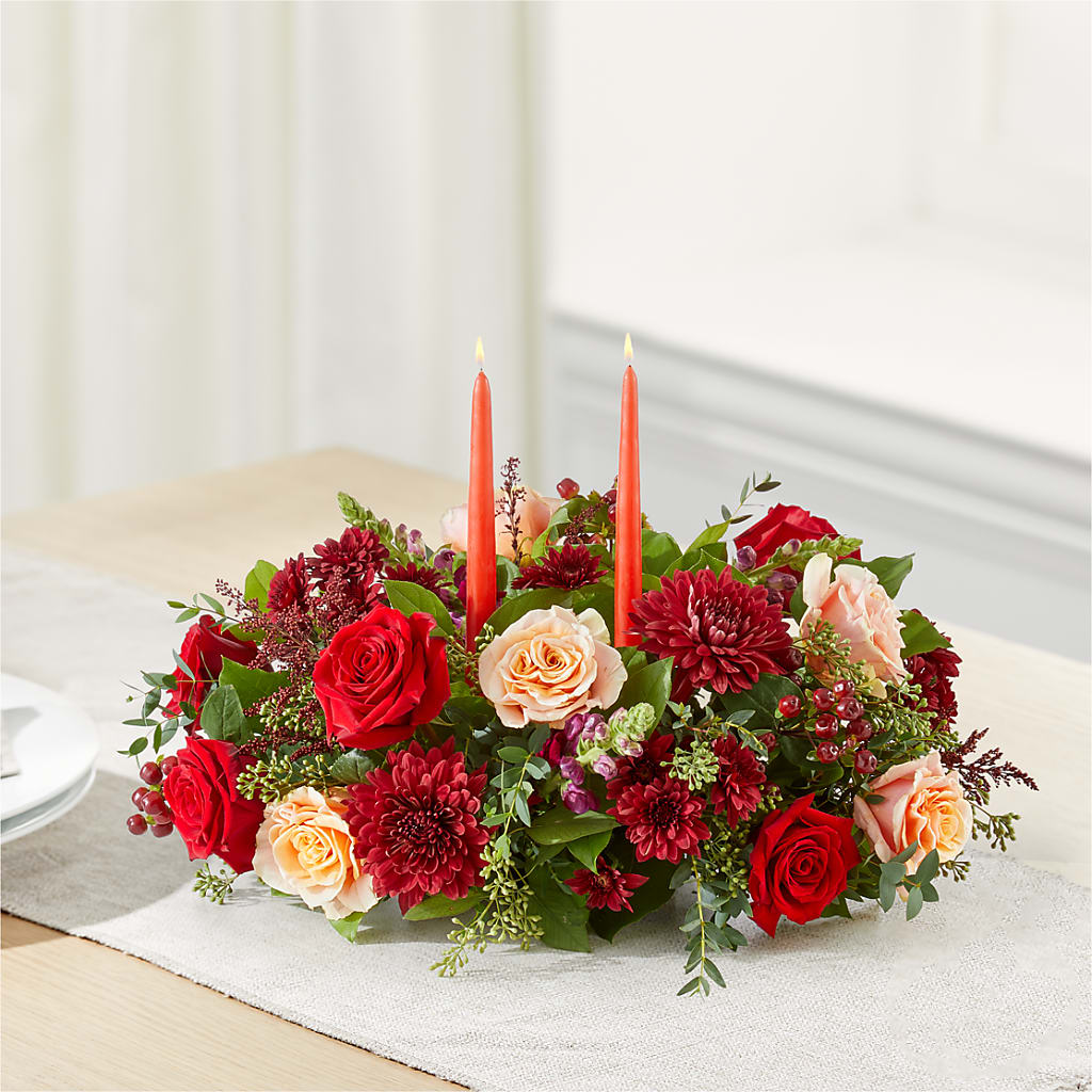 Most Thankful Centerpiece –  Village Florist, Richmond KY