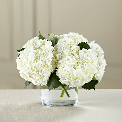 White Hydrangea Bouquet –  Village Florist, Richmond KY